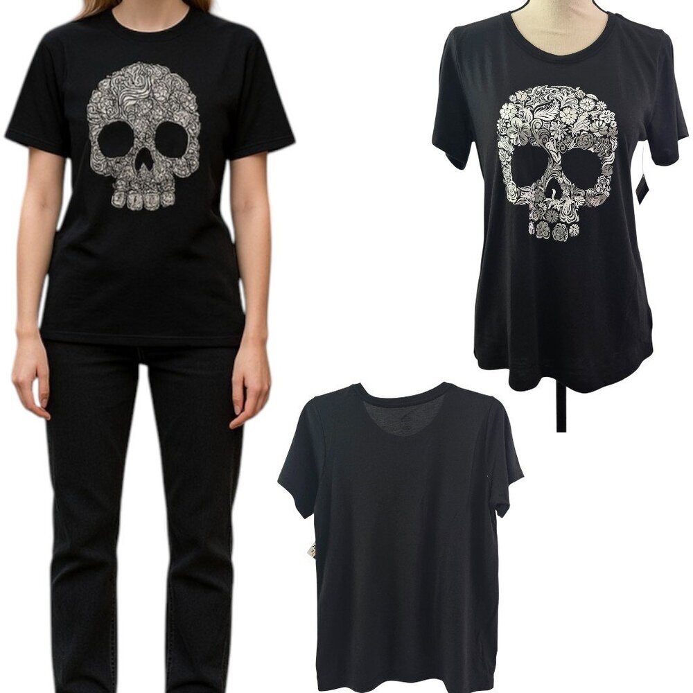 Way to Celebrate Halloween Tee Women’s Graphic Print T-Shirt - Various Sizes NWT